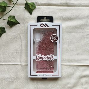 Case Mate iPhone Xs/X waterfall phone case.